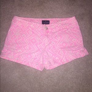 Pink and White Shorty shorts!!!